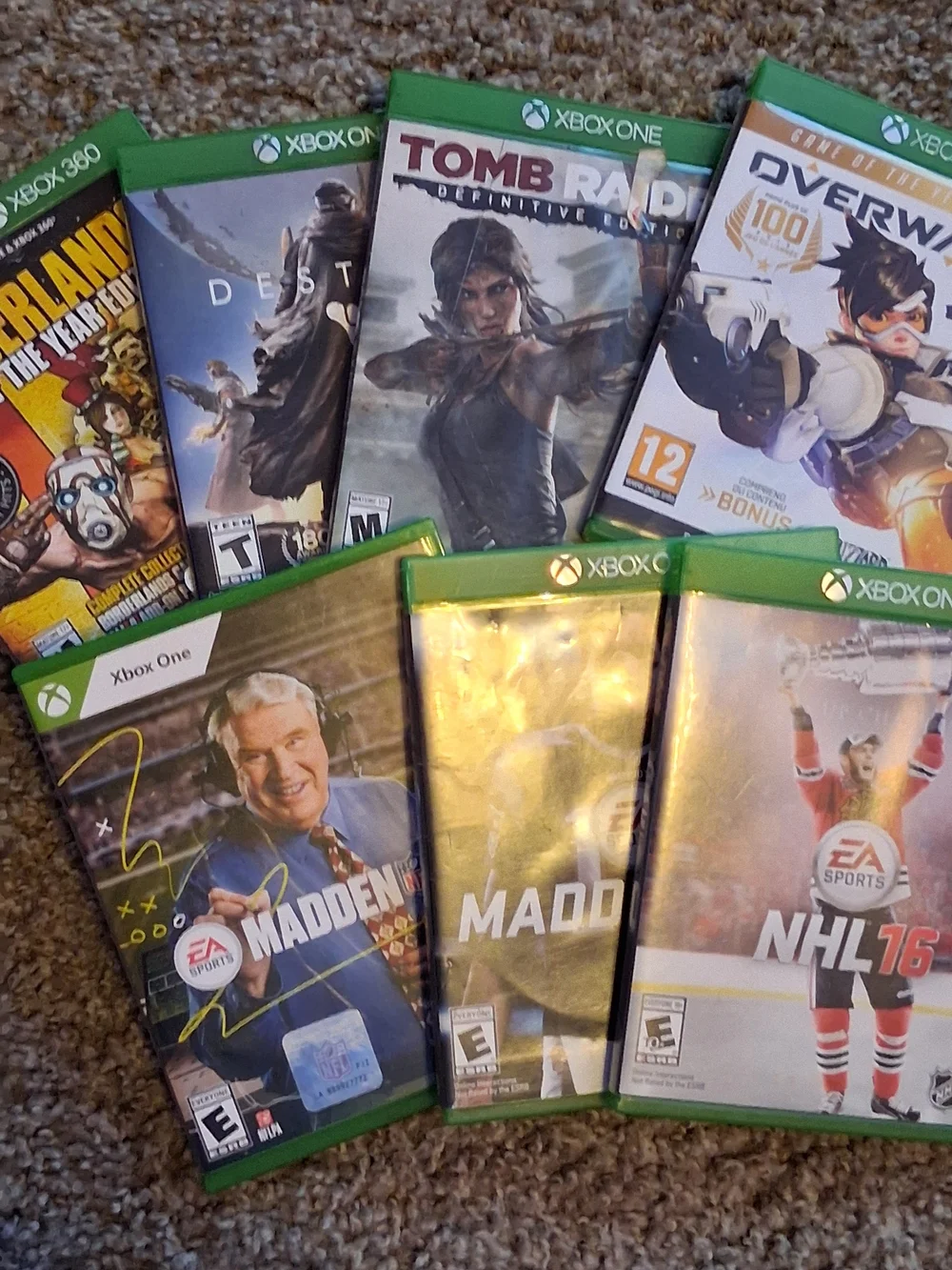Xbox One Bundle Of 7 Games